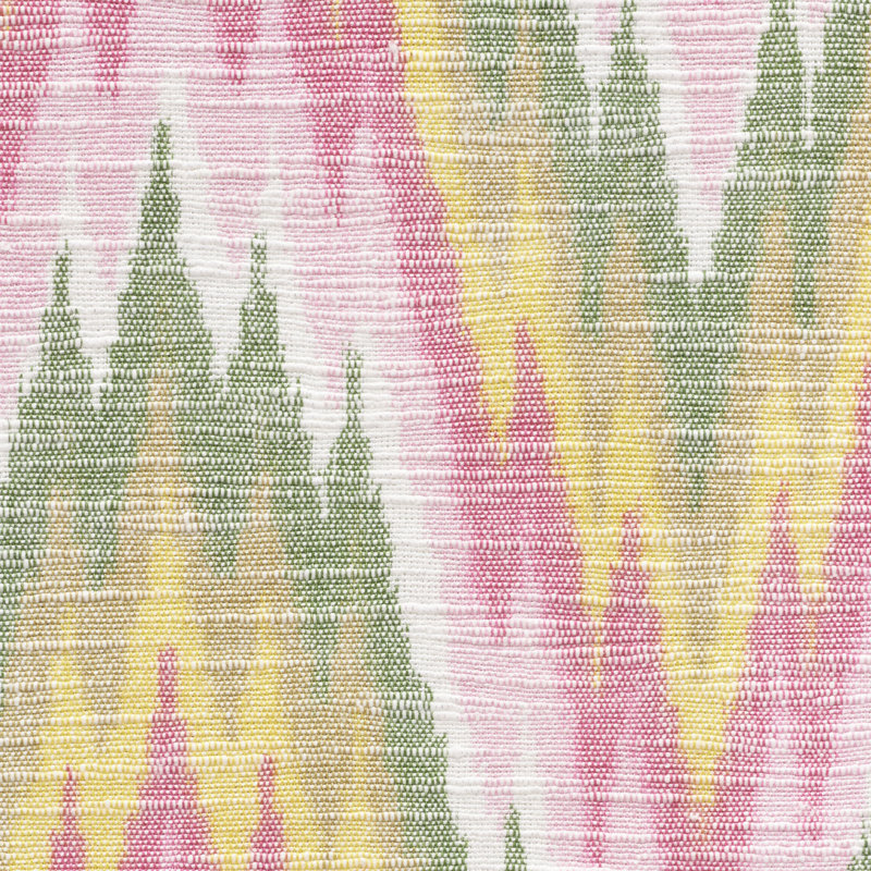 Tissu Ibiza Flamstitch, Printemps