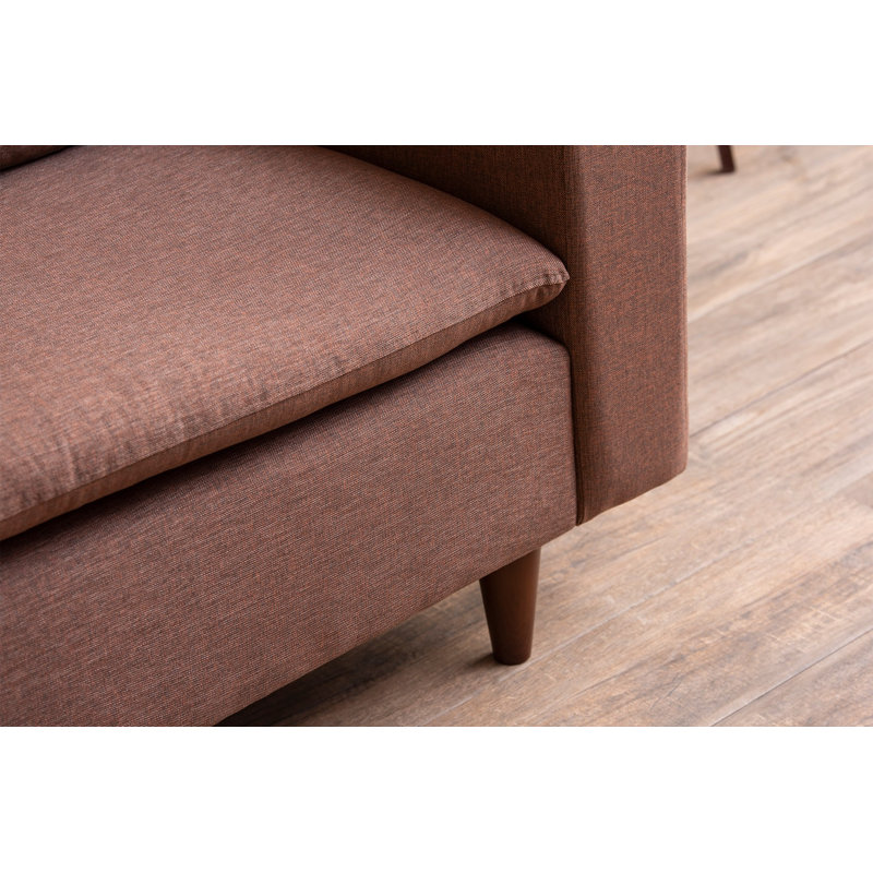 2-Seat Sofa, Light Brown