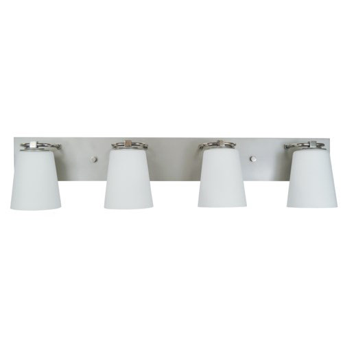 Forgan 4 - Light Bath Bar, White