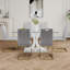 Table en verre de style moderne