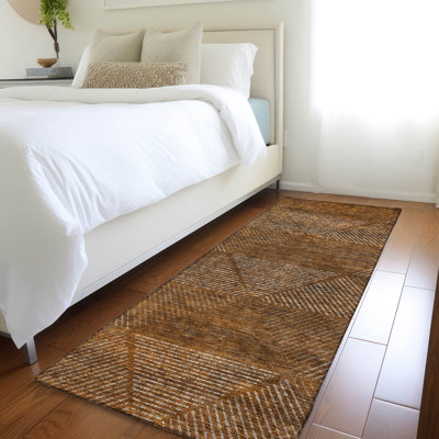 Malchow Washable Geometric Indoor / Outdoor Rug
