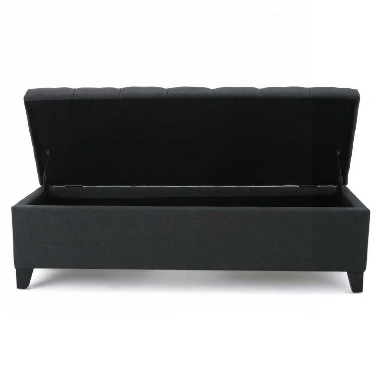 Storage Bench, Dark Gray