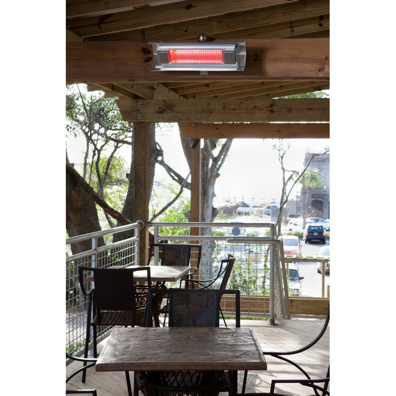 Stainless Steel Wall Mounted Infrared Electric Patio Heater