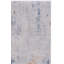 Tapis gris / orange en polypropylène / polyester tissé à la machine Chadae-175370961