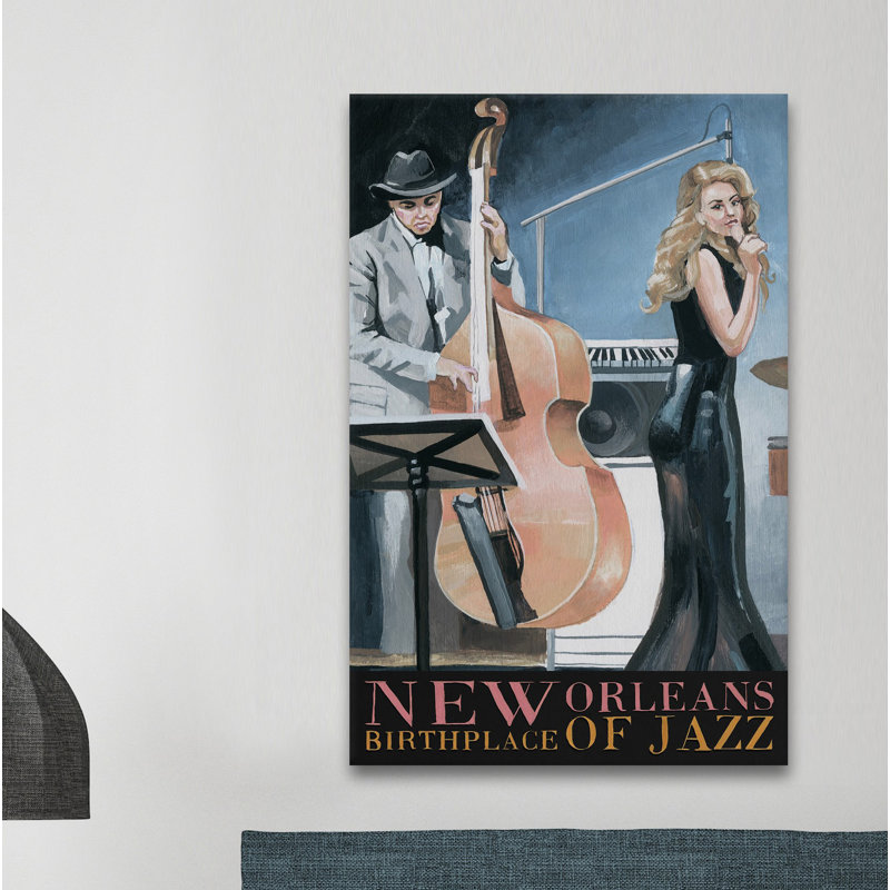 Sing and Play by - Peinture sur toile tendue, H 36 po x l 24 po x 1,5 po