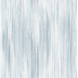 Elysian Sky Blue Ikat Wallpaper