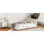 Lit plateforme tapissier grand