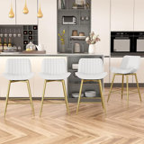 Laquasha Swivel 24'' Counter Stool