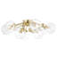 Abbott 41.75" 9-Light Semi Flush Mount-939396974