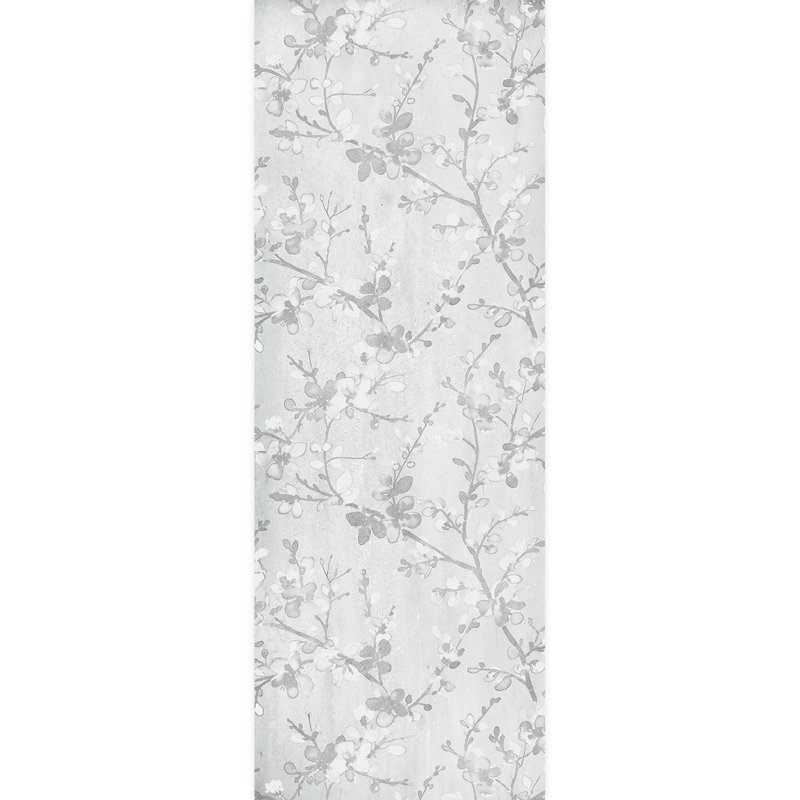 Bordure florale pelez et collez, L 132 po x l 48 po