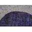 Tapis marocain noir, tapis turcs, tapis oriental, tapis de chambre à coucher, tapis rétro, petit tapis de 2,5 pi x 2,5 pi