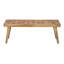 Banc en bois de manguier, naturel