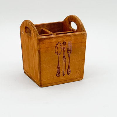 Jakes Wood Cube Box