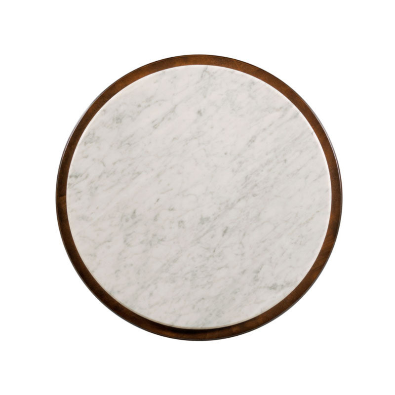 Rendezvous Marble End Table