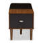 Gaige Faux Leather Upholstered Storage Bench