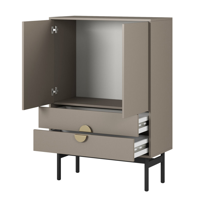 Apolonija Laminate Accent Cabinet, Beige