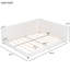 Grand lit plateforme tapissier beige avec design élégant et structure robuste-1166656436-1166656434