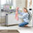 Sorbus Dresser with 3 Section Laundry Hamper Pull-Out with Wheels and 2 Drawers Laundry Room Organization, White/Gray-117195843