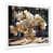 White Single Picture Framed