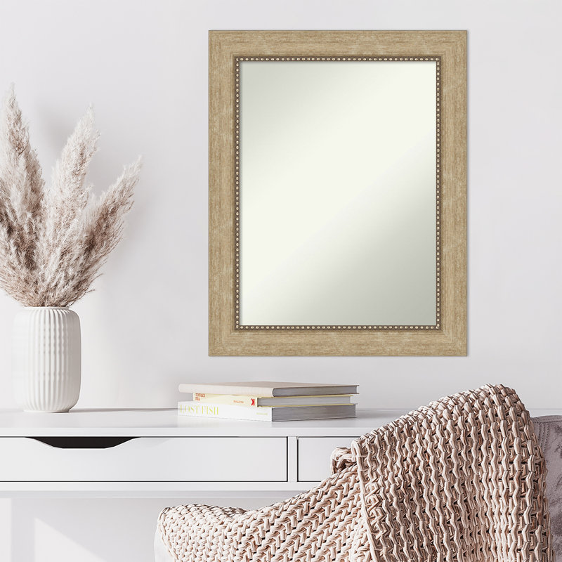 Miroir d'appoint mural Elyannah, H 29 po x l 23 po