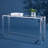 Charleston 52'' Glass Top Console Table