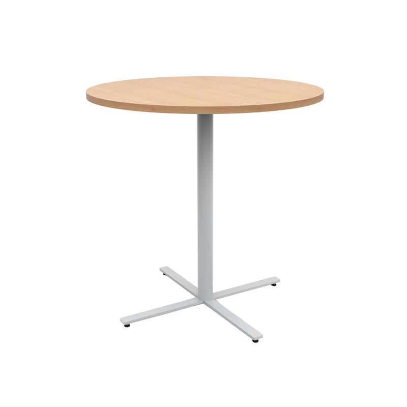 Table bistro avec plateau rond Jurni, Érable fusion, H 42 po x L 42 po x l 42 po