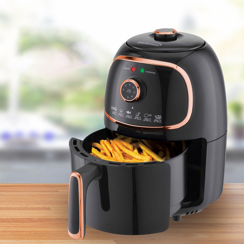 Brentwood 2 Quarts Air Fryer Oven, Copper