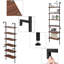 Shoell 204cm H x 60cm W Ladder Bookcase