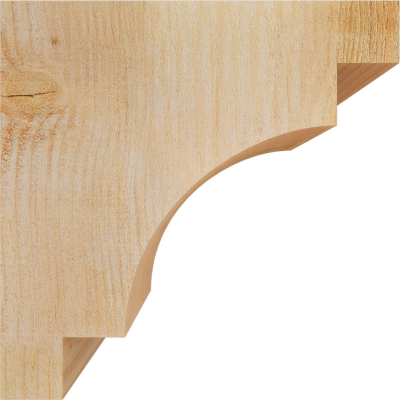 Corbeau méditerranéen, H 12 po x l 6 po x P 12 po, Sapin de Douglas, Sciage brut