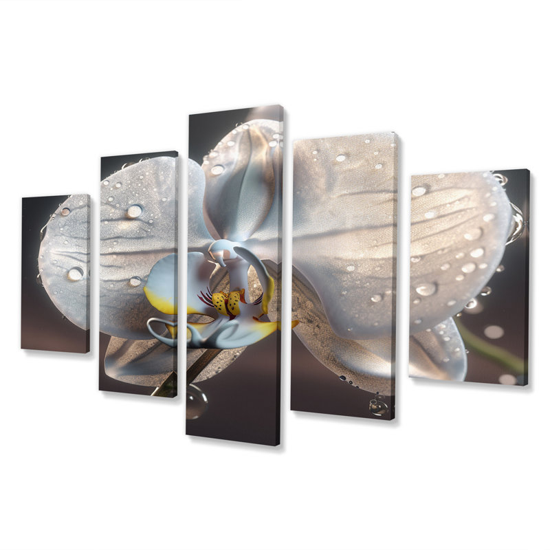 Calin - Flowers Canvas Print - 5 Panels