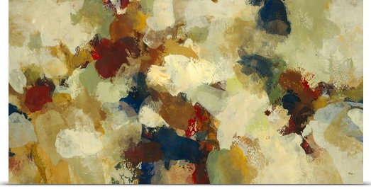 Silvio " Sweeping Rhythms " by Randy Hibberd, 18" H x 36" W x 1.5" D, Canvas