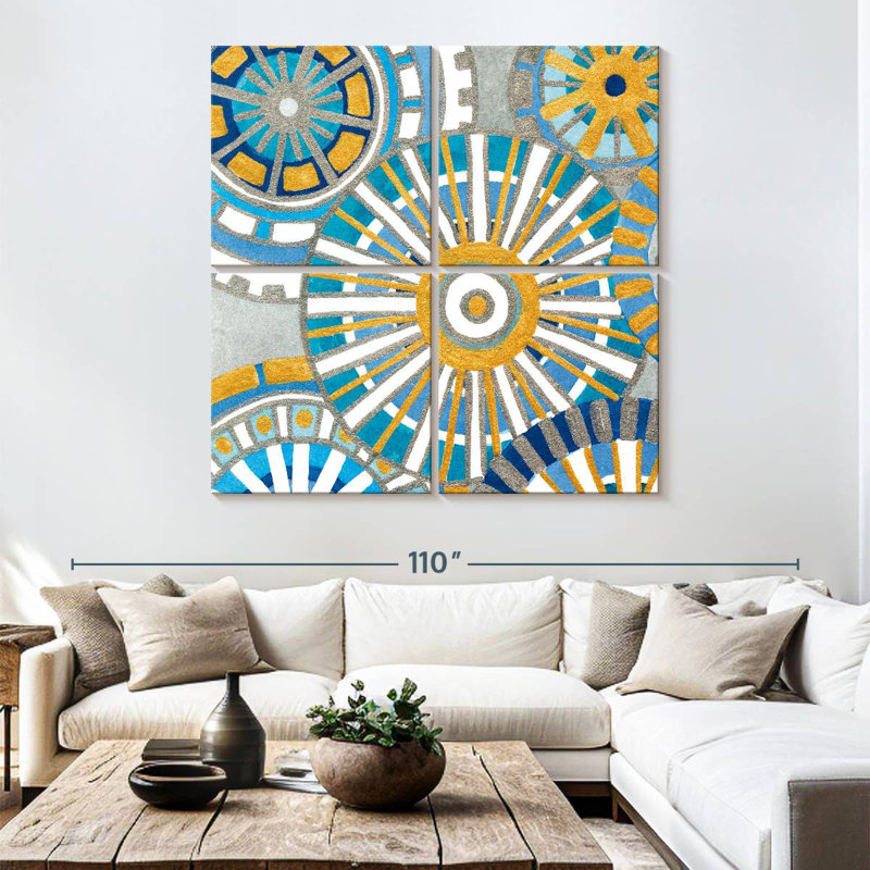 Avery Circle Delight I, H 74 po x l 74 po