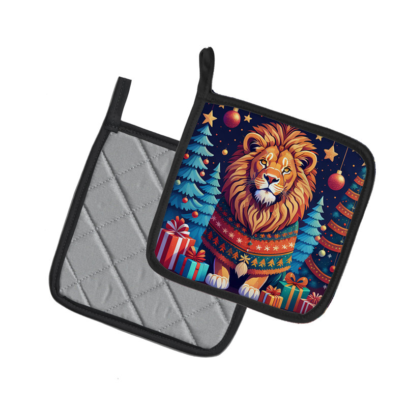 Paire de poignées lion Lion