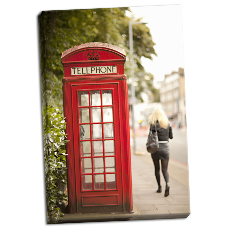 « london calling ii », reproduction de photo sur toile tendue