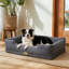 Orthopedic Dog Bed with Bolster -1773005862-1772691845