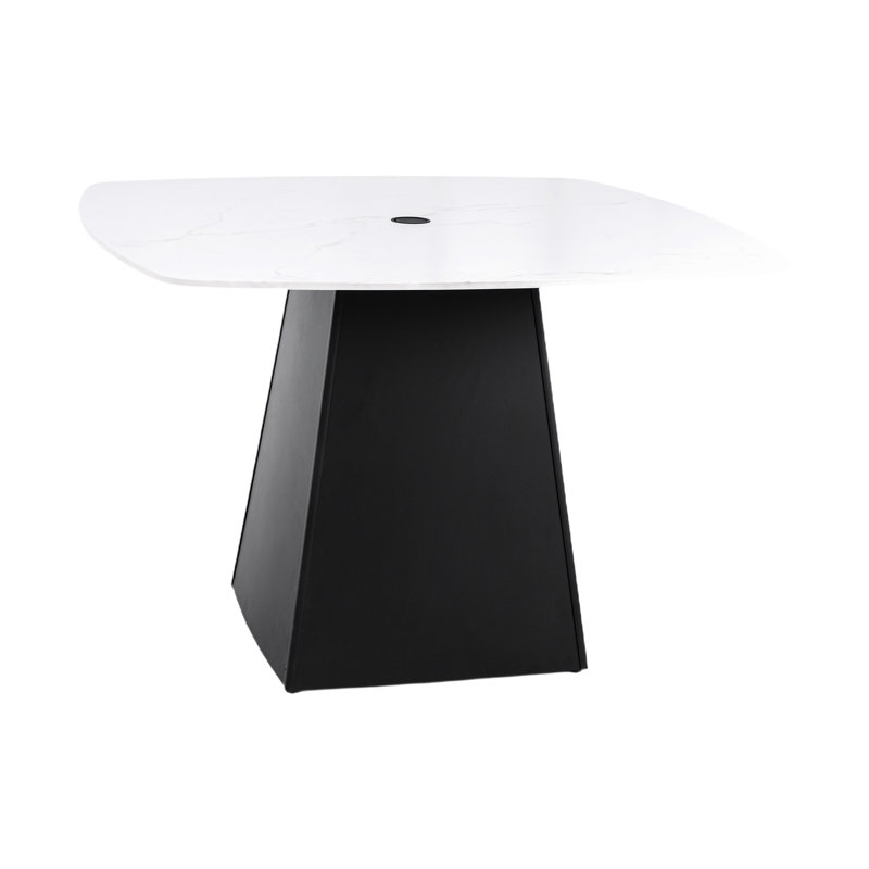 Table de salle à manger d'extérieur carrée 44 po Modern Modern