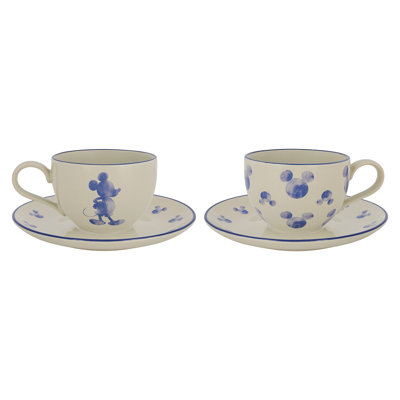 Aaliyana Stoneware Teacup and Saucer