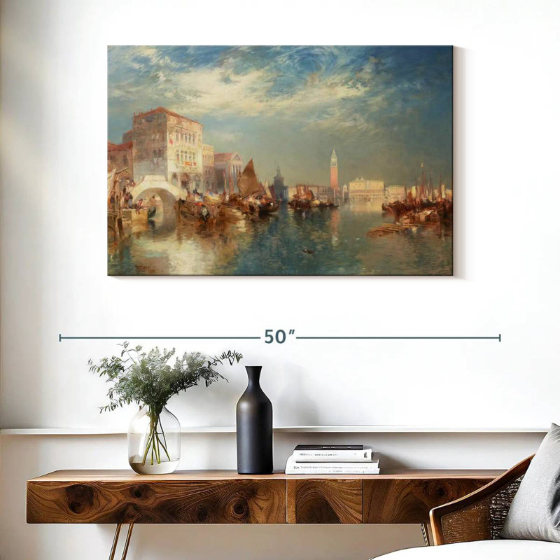 Glorieuse Venise, H 26 po x l 39 po