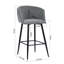 Fryman Upholstered Counter Stool with Metal Frame-1104649205