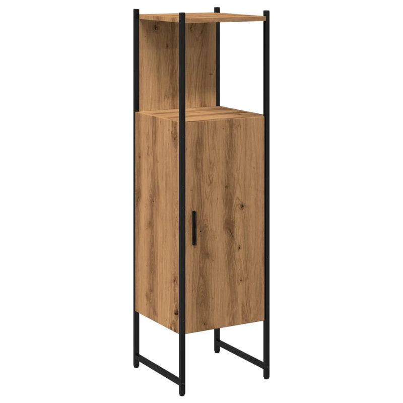 Alaki Freestanding Bathroom Cabinet, Artisan Oak