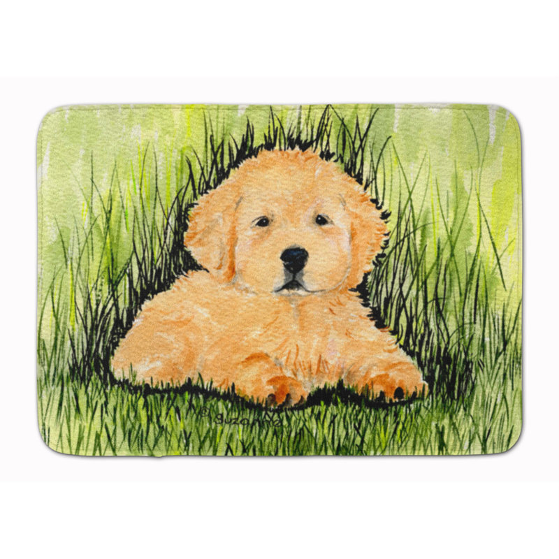 Tapis pour salle de bain à mousse mémoire retriever