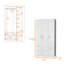 Armoire 4 portes 2 tiroirs-458404893
