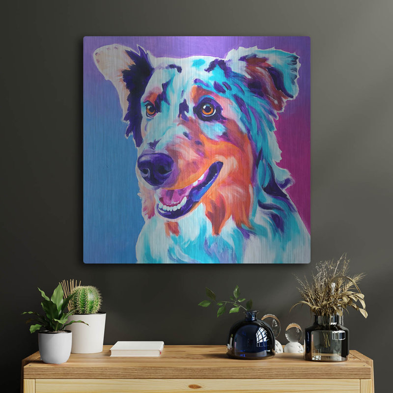 «Aussie - Pepper» par Dawg Painter, H 24 po x l 24 po