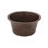 17" Large Round Hammered Copper Bar/Prep Sink