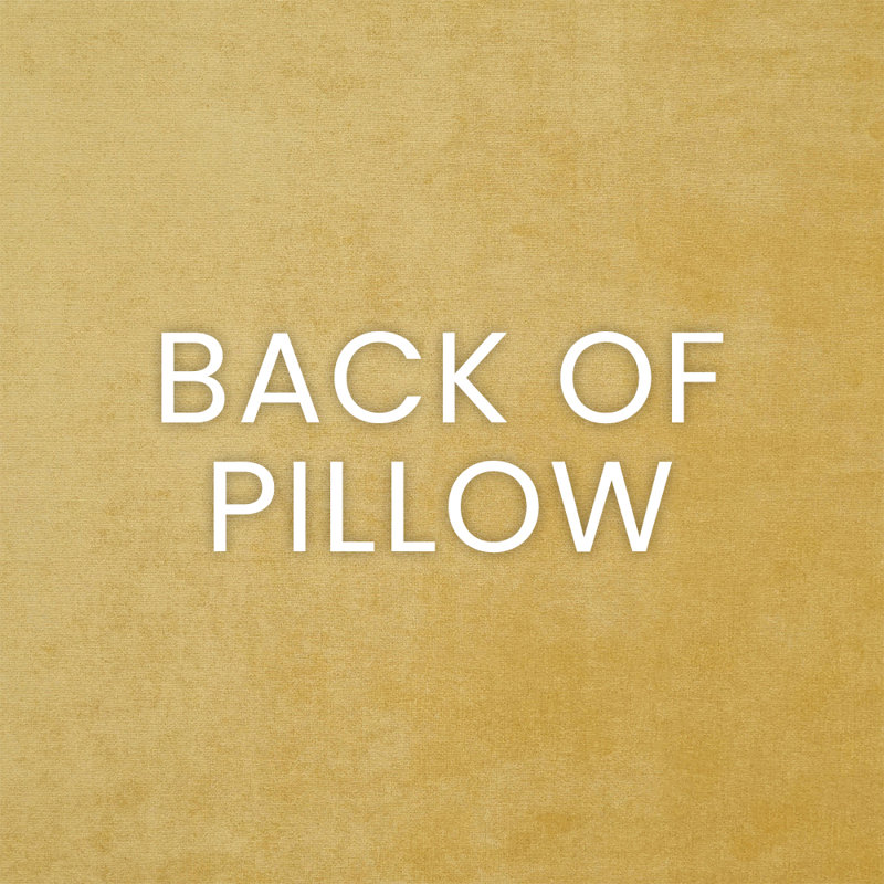 Carlton Square Pillow Cover & Insert, Gold