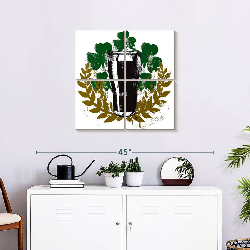Lelend Best Irish Beer, 26" H x 26" W