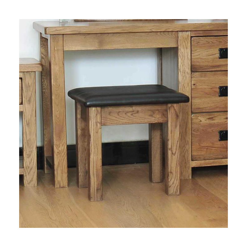 Solid Wood Accent Stool