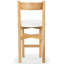 Zoyah Tayla Linen Counter Stool