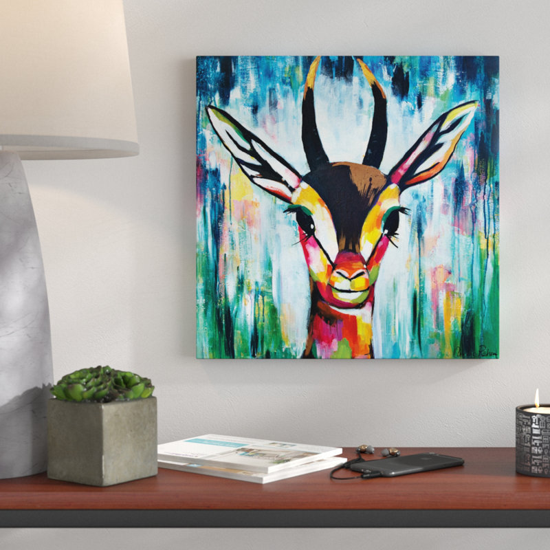 Giselle by Amira Rahim - Print on Canvas, 76cm H x 76cm W x 3.8cm D