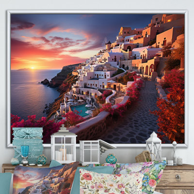 Grèce Oia Splendor IV sur toile